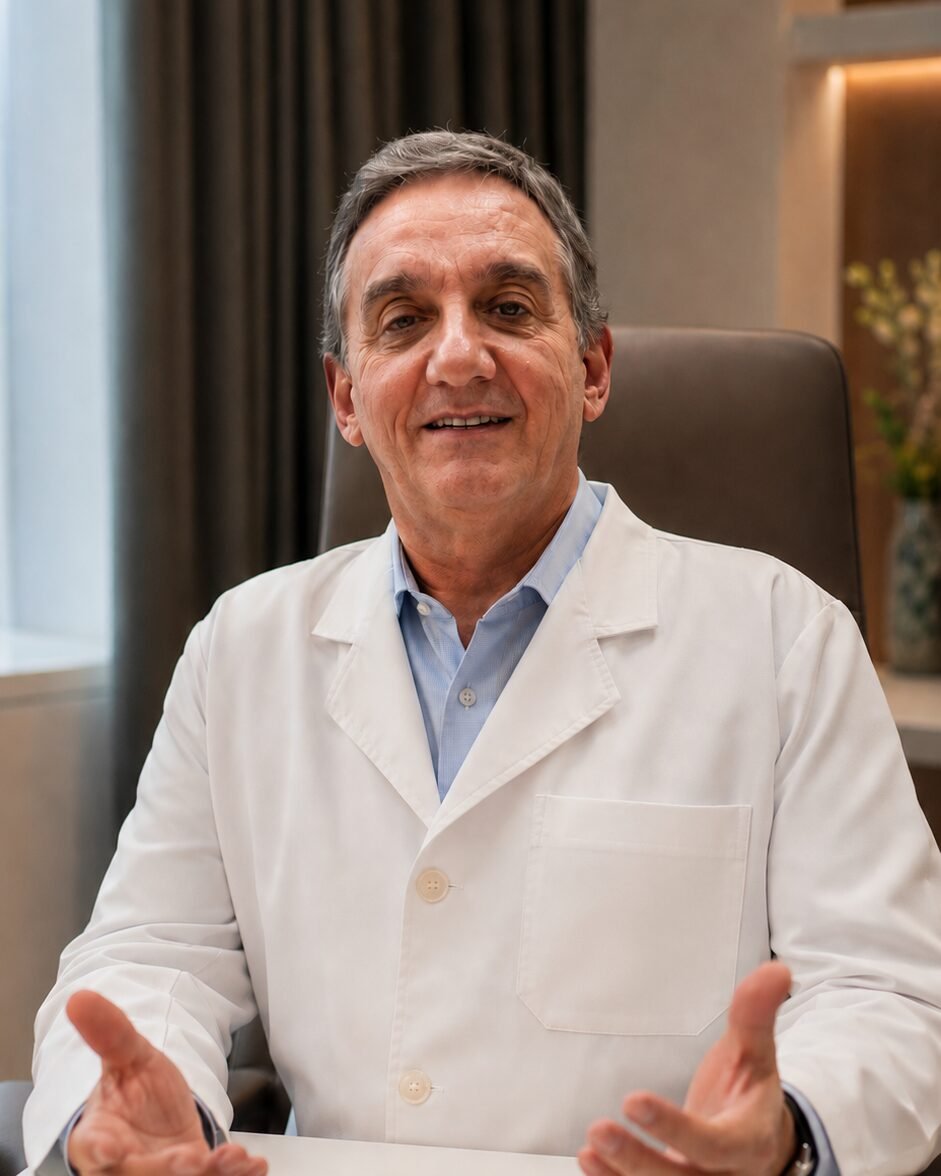 Atendimento odontológico no consultório do Dr. Dalton Ladeira, nos Jardins, em São Paulo